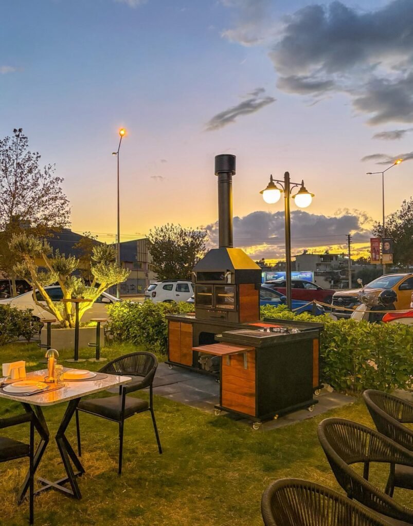 Batı Şömine- Barbekü