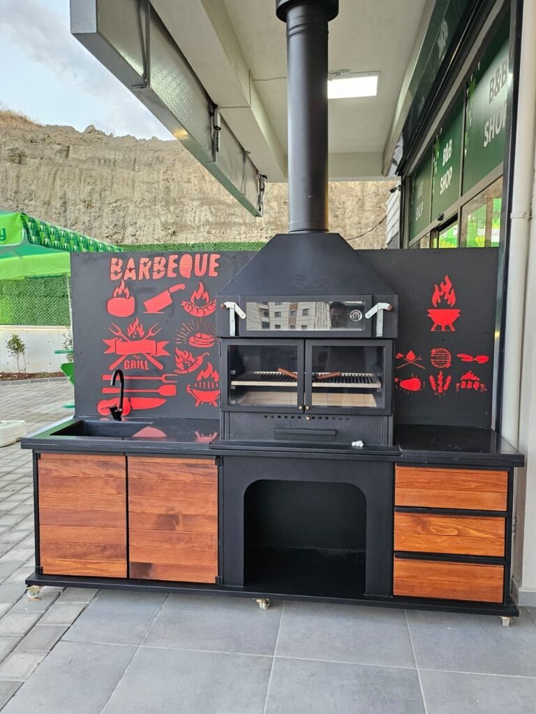 Batı Şömine- Barbekü