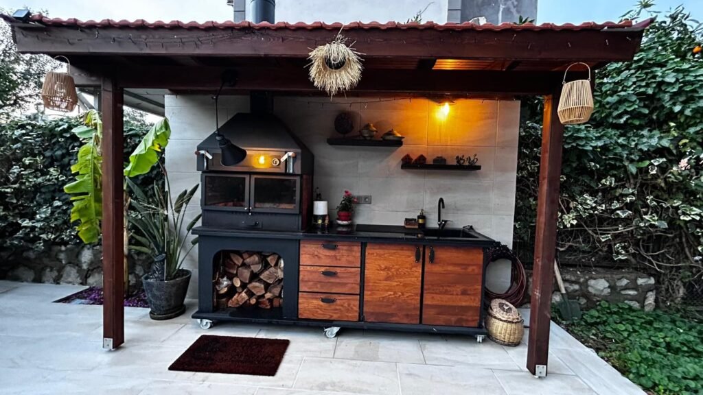 Batı Şömine- Barbekü